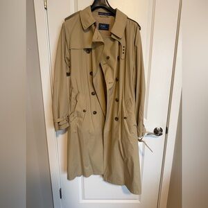 Polo Ralph Lauren Classic Trench Coat — Tan/Khaki — Size 46R